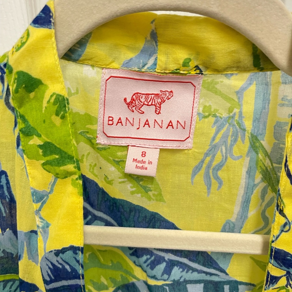 Banjanan Girls Pattern Kimono Robe - Picture 2 of 11